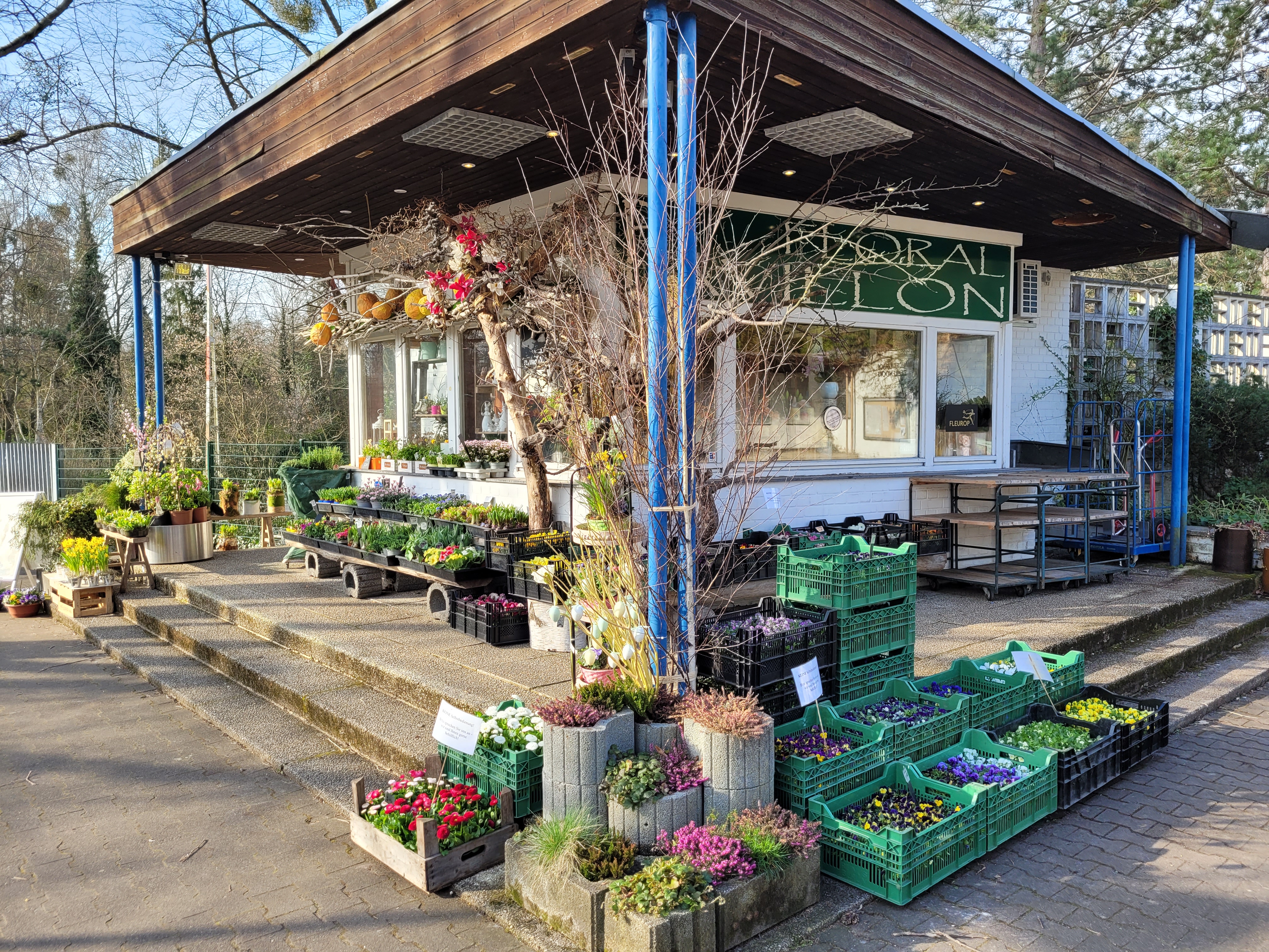 Blumen Pavillon in Berlin-Zehlendorf