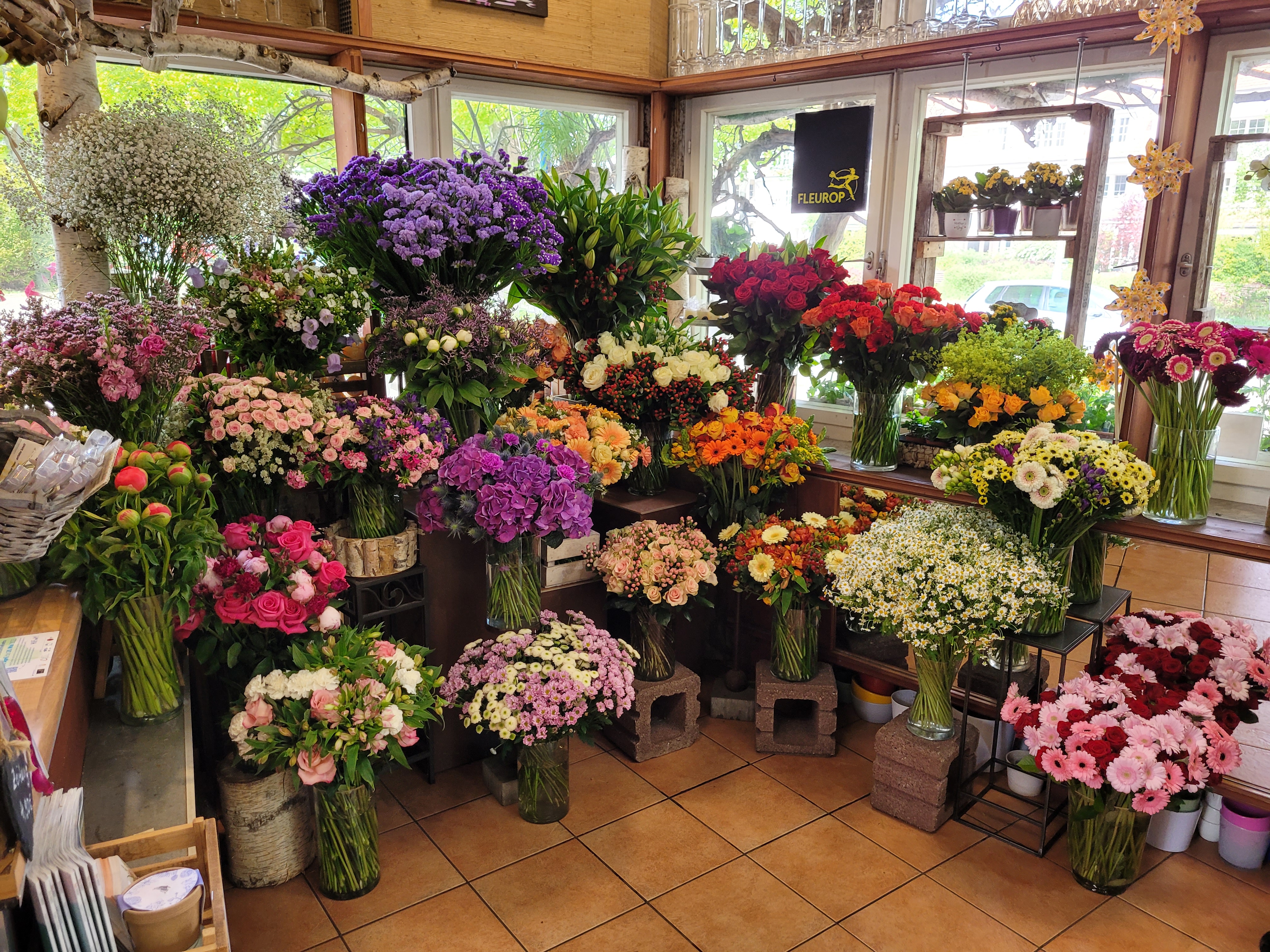 Blumensträuße im Blumen Pavillon Berlin-Zehlendorf